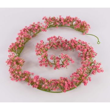 Ghirlanda artificiale di gypsophila LITAGO, rosa-rosa, 180 cm Ghirlanda artificiale di gypsophila LITAGO, rosa-rosa, 180 cm