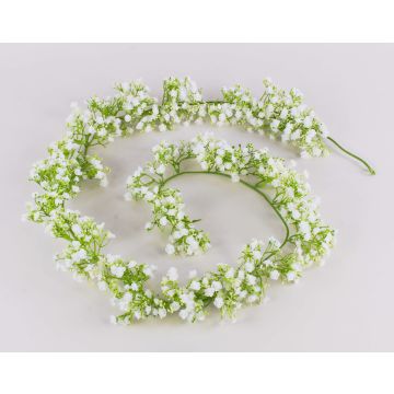 Ghirlanda artificiale di gypsophila LITAGO, bianca, 180 cm Ghirlanda artificiale di gypsophila LITAGO, bianca, 180 cm