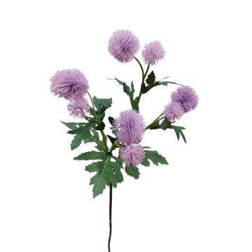 Ramo di fiori artificiali cardo TRAUDLINDE, lilla, 55 cm