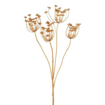 Ramo decorativo Aneto FRISKO con fiori, rame, 65 cm Ramo decorativo Aneto FRISKO con fiori, rame, 65 cm