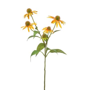 Ramo decorativo Echinacea MILROV, giallo, 75 cm