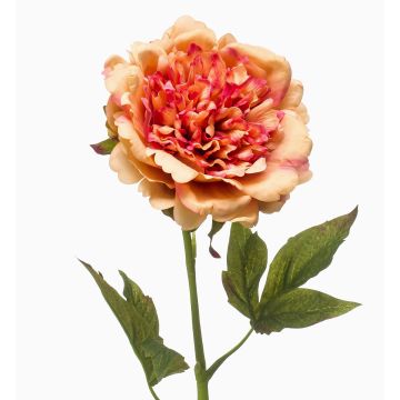 Peonia artificiale GAVRON, arancione, 55 cm