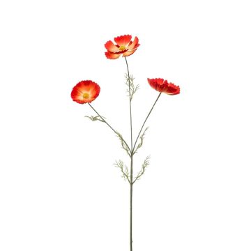 Ramo decorativo con fiori di margherita BRALTO, arancione, 80 cm