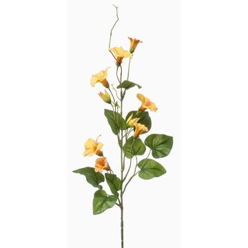 Ramo decorativo petunia KORFEN, giallo-pesca, 75 cm