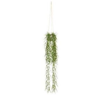 Fioriera artificiale Rhipsalis SNOLTA in vaso decorativo, verde, 90 cm