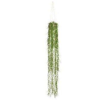 Fioriera artificiale Rhipsalis SNOLTA in vaso decorativo, verde, 120 cm
