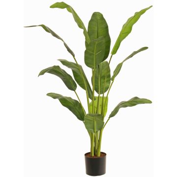 Palma artificiale Albero del viaggiatore UONFYN, verde, 130cm Palma artificiale Albero del viaggiatore UONFYN, verde, 130cm