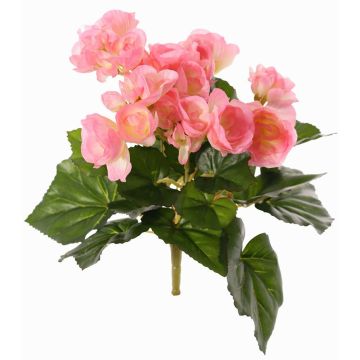 Begonia artificiale BIRMA su bastone, rosa, 20cm, Ø3-5cm Begonia artificiale BIRMA su bastone, rosa, 20cm, Ø3-5cm
