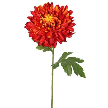 Crisantemo artificiale DELPHINA, arancione scuro, 65 cm, Ø 14 cm Crisantemo artificiale DELPHINA, arancione scuro, 65 cm, Ø 14 cm