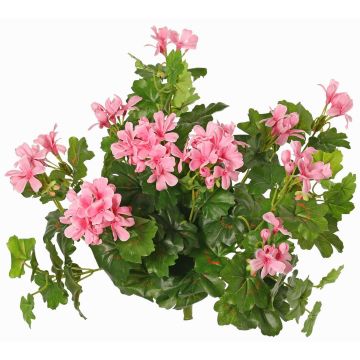 Fiore artificiale geranio MIA su stelo, rosa chiaro, 40cm, Ø5-8cm Fiore artificiale geranio MIA su stelo, rosa chiaro, 40cm, Ø5-8cm