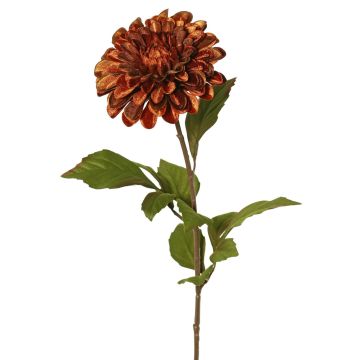 Dalia vellutata TINFAS, rame, 60 cm, Ø 13 cm