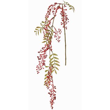 Ramo di sorbo artificiale JANNAH con frutti, rosso, 120cm Ramo di sorbo artificiale JANNAH con frutti, rosso, 120cm