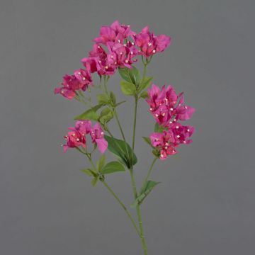 Ramo artificiale di bougainvillea NAJEM con fiori, rosa, 80cm