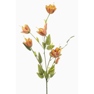 Ramo decorativo fiore di scacchiera WALTOR, giallo-arancione, 85 cm