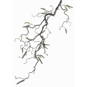 Ramo di nocciolo sintetico XANCHO, con amenti, marrone, 65cm, Ø0,5cm Ramo di nocciolo sintetico XANCHO, con amenti, marrone, 65cm, Ø0,5cm