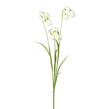 Ramo artificiale mughetto KOHVEN, bianco, 80 cm