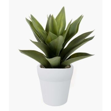 Agave finto DESIREE, in vaso di terracotta, verde, 30cm, Ø25cm