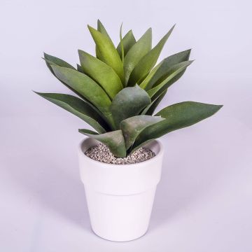 Agave finto DESIREE, in vaso di terracotta, verde, 30cm, Ø25cm