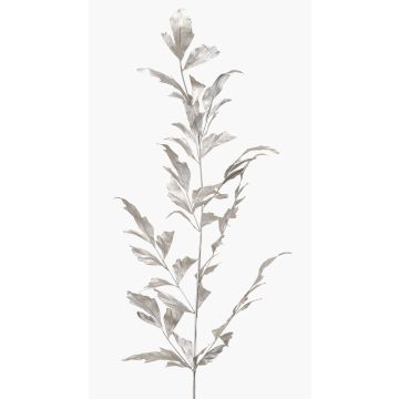 Foglia di palma artificiale MANIESO, argento, 130 cm