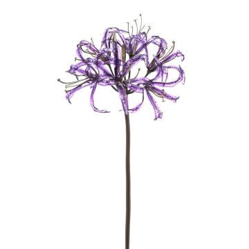 Fiore artificiale amarillide da giardino LEIALOHA, lilla elettrico glamour, 75 cm Fiore artificiale amarillide da giardino LEIALOHA, lilla elettrico glamour, 75 cm