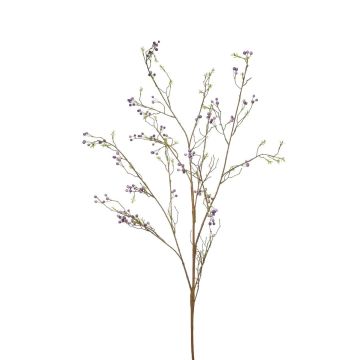Ramo artificiale mirtillo MIHALLU con bacche, viola, 150 cm