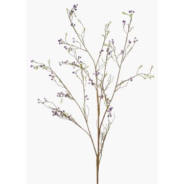 Ramo artificiale mirtillo MIHALLU con bacche, viola, 150 cm