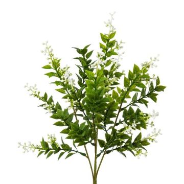Erba artificiale pungitopo LASTAS su bastoncino, con frutti, verde-bianco, 35 cm Erba artificiale pungitopo LASTAS su bastoncino, con frutti, verde-bianco, 35 cm