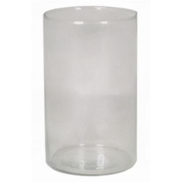 Vaso cilindrico in vetro SANYA OCEAN, riciclato, trasparente, 20 cm, Ø 12 cm Vaso cilindrico in vetro SANYA OCEAN, riciclato, trasparente, 20 cm, Ø 12 cm