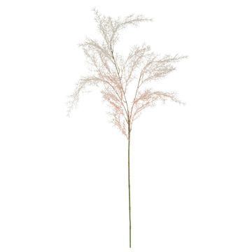 Asparagus sprengeri artificiale RUNAL, bianco-rosa, 80 cm