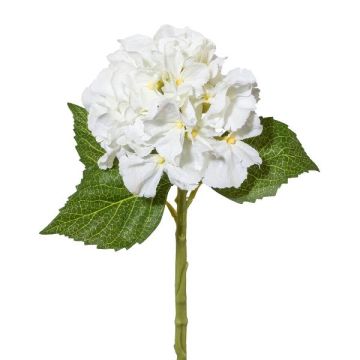 Fiore artificiale ortensia BLUVE, bianco, 35 cm