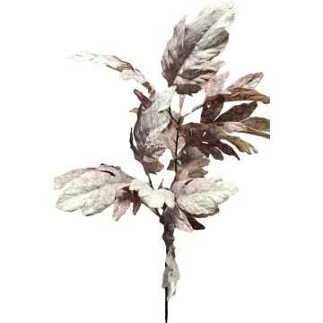 Ramo decorativo acero TUNDAKY, grigio-verde-rosa, 100 cm