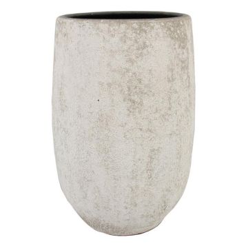 Vaso in ceramica VEMIL, screziato, bianco, 50cm, Ø29cm Vaso in ceramica VEMIL, screziato, bianco, 50cm, Ø29cm