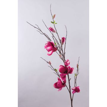 Ramo artificiale di magnolia GLIVOR, fucsia, 115cm Ramo artificiale di magnolia GLIVOR, fucsia, 115cm