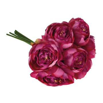 Mazzo di peonie artificiali LISSADA, rosa, 30 cm