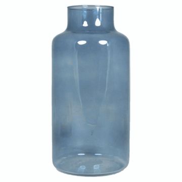 Vaso in vetro SIARA, blu trasparente, 30 cm, Ø 15 cm