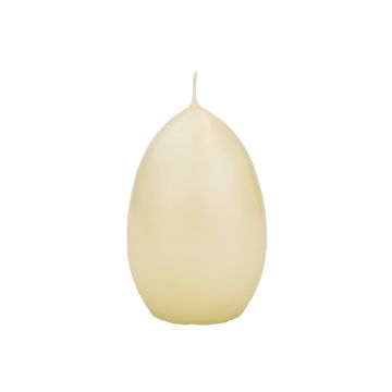 Candele a forma di uovo di Pasqua LEONITA, color crema, 9 cm, 6 cm, 16 h - Made in Germany Candele a forma di uovo di Pasqua LEONITA, color crema, 9 cm, 6 cm, 16 h - Made in Germany
