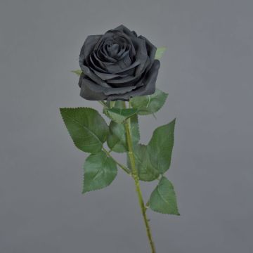 Rosa artificiale KAILIN, nera, 65 cm