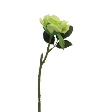 Rosa artificiale ASHANTO, verde chiaro, 25 cm Rosa artificiale ASHANTO, verde chiaro, 25 cm