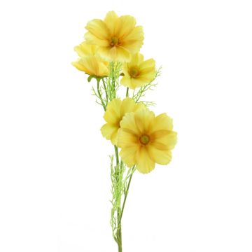 Ramo decorativo di cosmos YUNIAN, giallo, 75cm