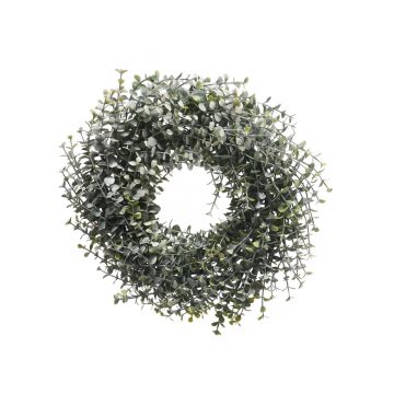 Corona artificiale di eucalipto YIFAN, grigio-verde, Ø35cm Corona artificiale di eucalipto YIFAN, grigio-verde, Ø35cm