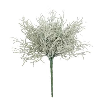Pianta di santolina finta CHENJIA, gambo, grigio-bianco, 25cm