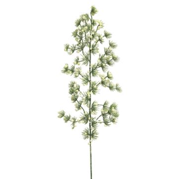 Ramo decorativo di larice LIHEJIA, innevato, bacche, verde-bianco, 70cm