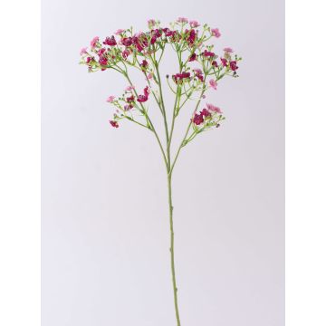 Velo di sposa artificiale CECILIA, fucsia, 45cm, Ø1cm