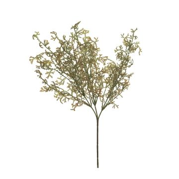 Ramo decorativo di Asparagus acutifolius CHENMU, verde-rosso, 50cm