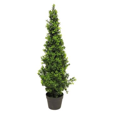 Piramide artificiale di bosso TOM, in fioriera, 90 cm