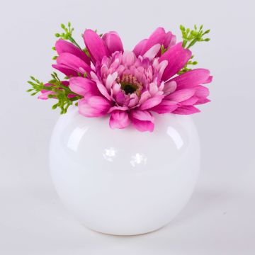 Gerbera artificiale IMINA, rosa-lilla, 12cm, Ø15cm Gerbera artificiale IMINA, rosa-lilla, 12cm, Ø15cm