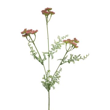 Ramo di fiori artificiali di achillea YISUAN, rosa, 50 cm