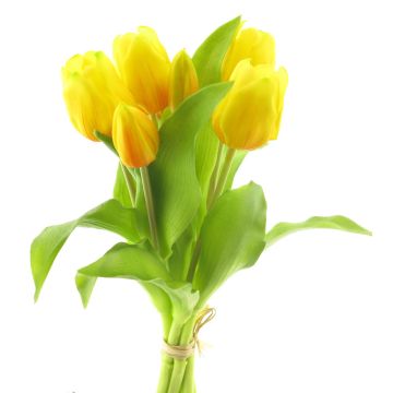 Bouquet di tulipani artificiali LONA, giallo, 30cm Bouquet di tulipani artificiali LONA, giallo, 30cm