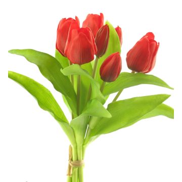 Bouquet di tulipani artificiali LONA, rosso-nero, 30cm Bouquet di tulipani artificiali LONA, rosso-nero, 30cm