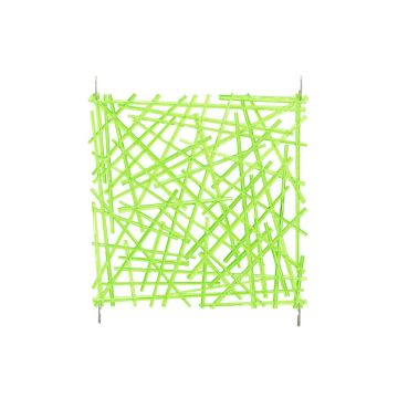 Elementi divisori sospesi LUCIE, linee, verde, set da 4, 30 cm Elementi divisori sospesi LUCIE, linee, verde, set da 4, 30 cm